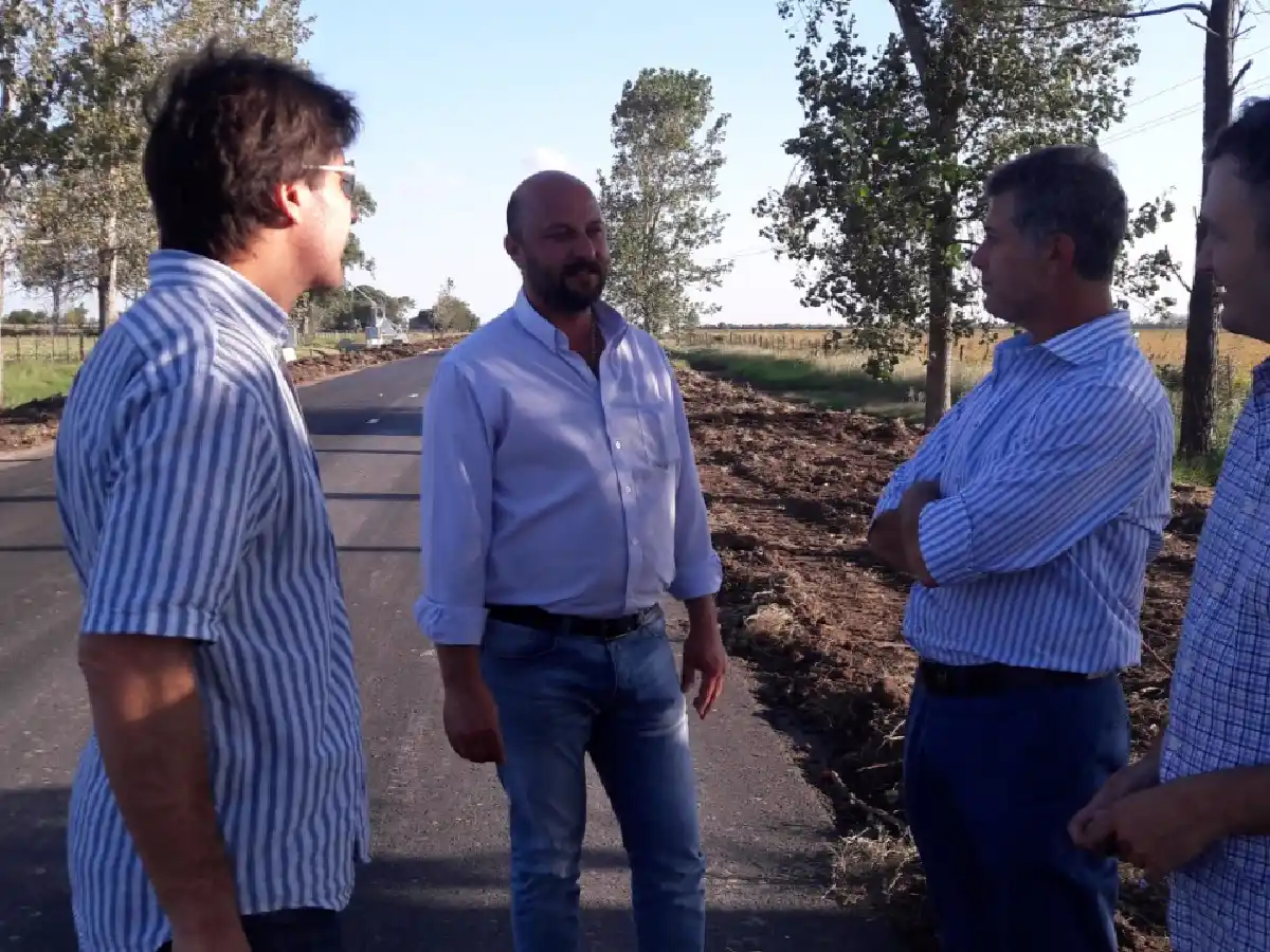 Avanza la repavimentación de la ruta 20, entre la autovía 19 y Santa Clara de Saguier 