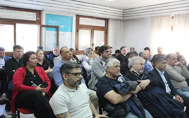 Por San Cayetano estuvieron presentes el intendente interino, Alejo Christiansen y la secretaria de Salud, Daniela Skaarup