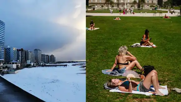 Mientras Europa arde, Argentina se congela: extremos climáticos en dos hemisferios