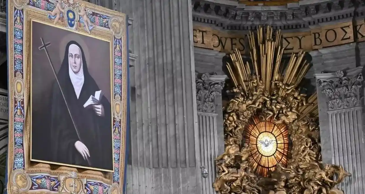 María Antonia de San José de Paz y Figueroa fue una laica consagrada del siglo XVIII consagrada recientemente por el Papa Francisco. Foto: agencia