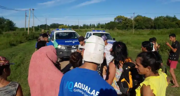 Río Tala: Familias intentan usurpar un terreno