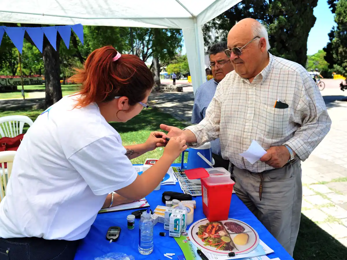 Diabetes: una jornada que concientizó sobre  un mal que padece casi el 10% de la población   