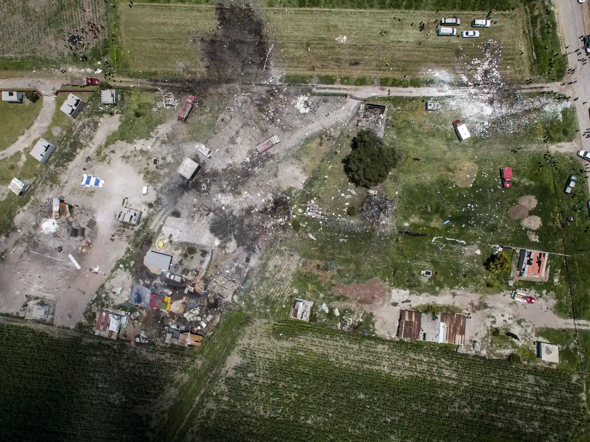 Explosión en una fábrica de pirotécnia de México: 19 muertos 