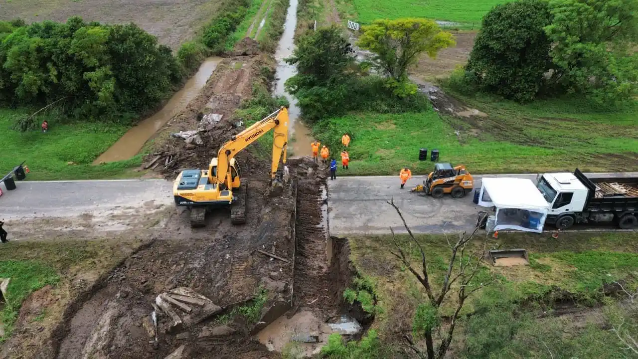 Provincia se hizo cargo de la reparación de la R34 ante la falta de respuestas de Nación.