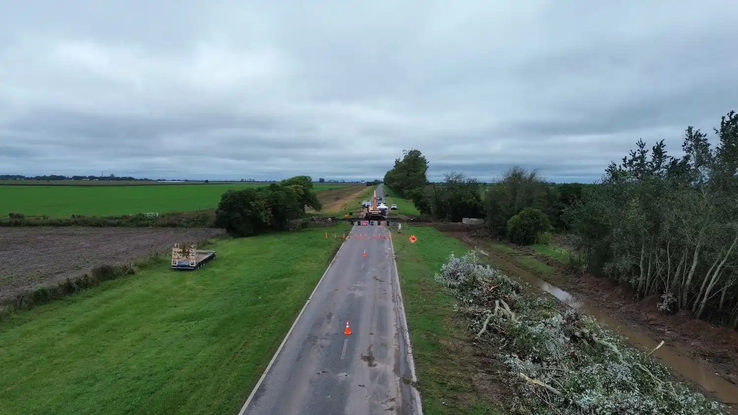 Provincia se hizo cargo de la reparación de la R34 ante la falta de respuestas de Nación.