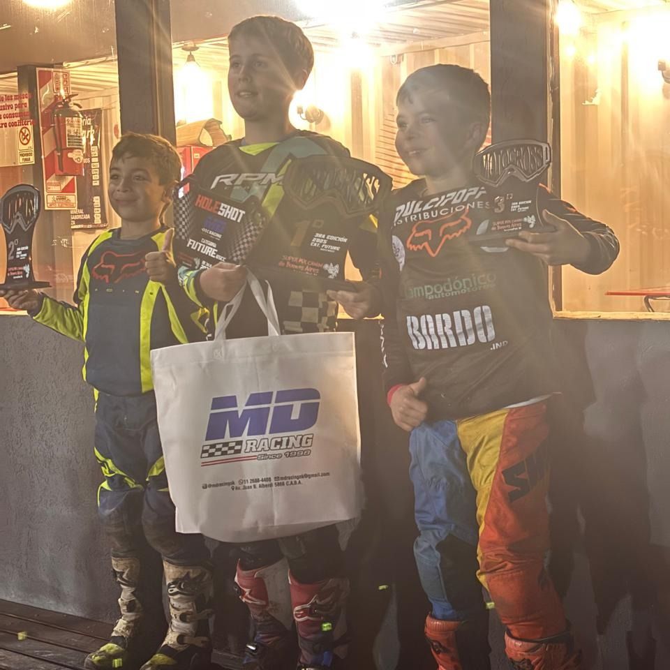 Valentino Bogue se destacó en Buenos Aires y subió al podio