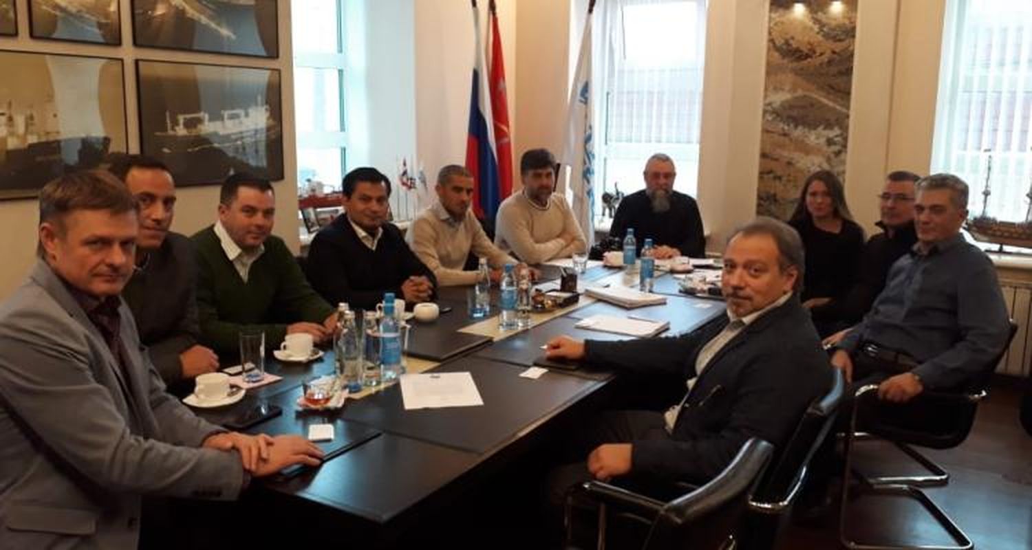 Seis funcionarios en Rusia: la delegación local vuelve a San Pedro, a la espera de respuestas de Baltic Shipping