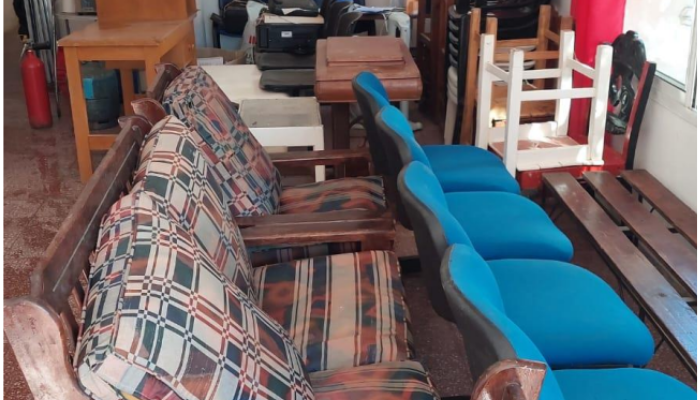 Donaciones en filial Cruz Roja