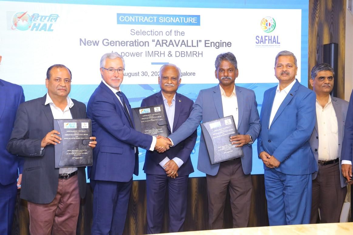 Nace el Aravalli: HAL y Safran se asocian para desarrollar el motor de los nuevos helicópteros indios