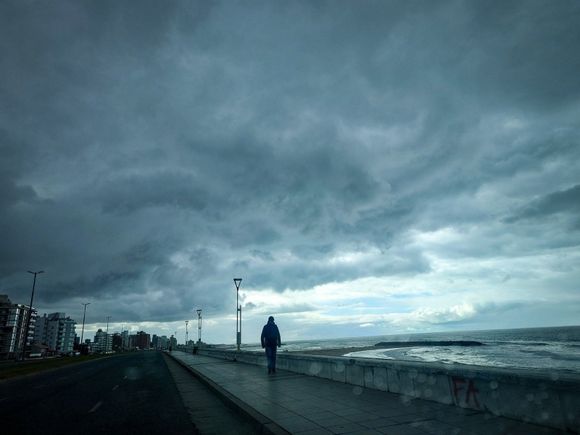 Marzo se despide con chaparrones en Mar del Plata