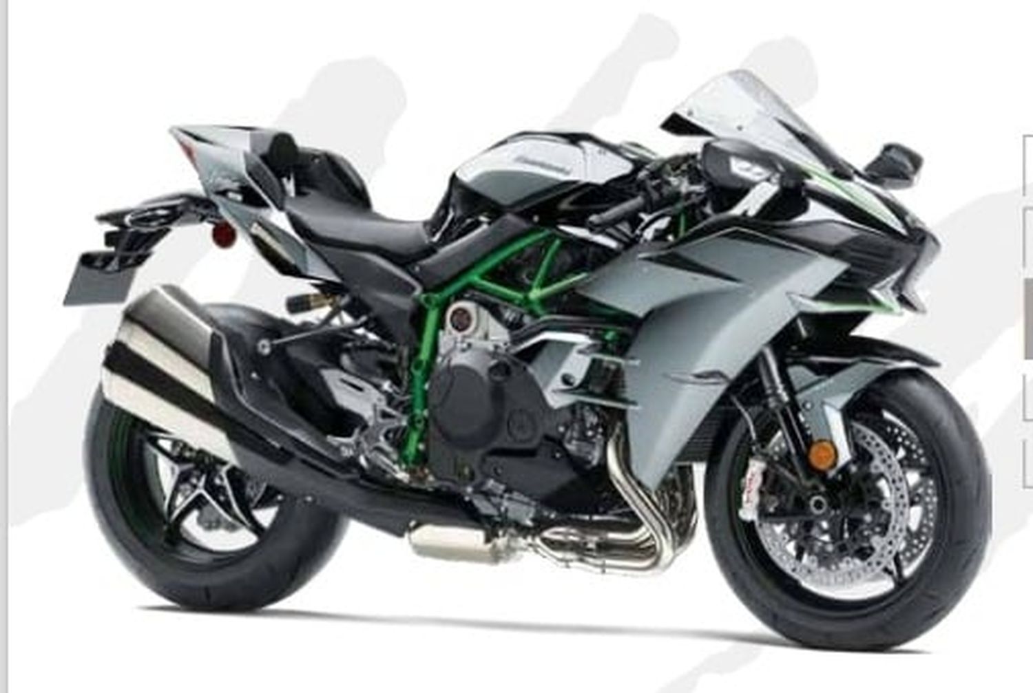 Nueva línea deportiva de la familia Kawasaki H2.