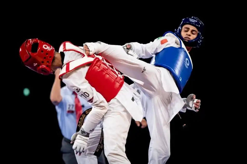 Lucas Guzmán se quedó a las puertas de la medalla en taekwondo en los JJOO