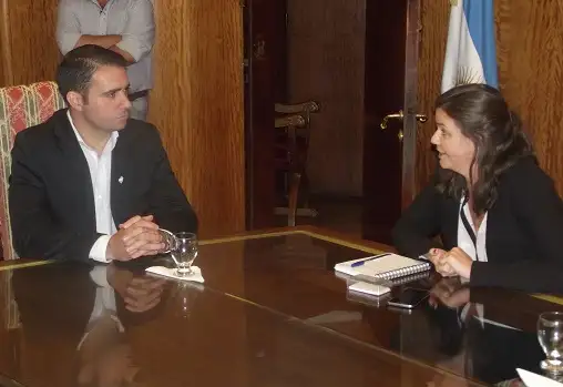 Davico se reunió con una funcionaria de Desarrollo Social de la Nación