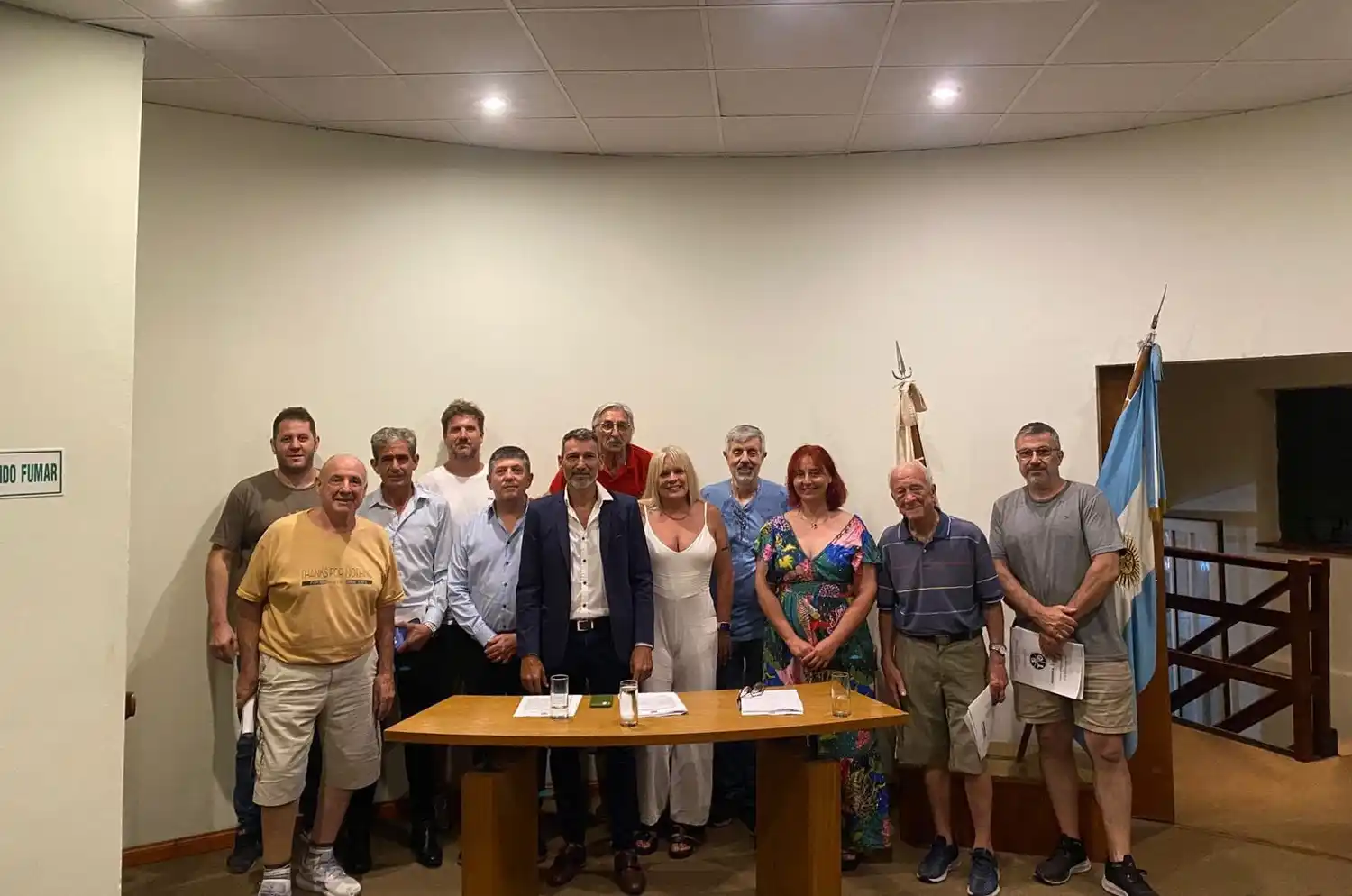 en asamblea de socios, el Centro de Comercio eligió nuevo presidente hasta abril de 2025