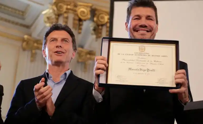 Macri recibirá a Marcelo Tinelli en la residencia de Olivos