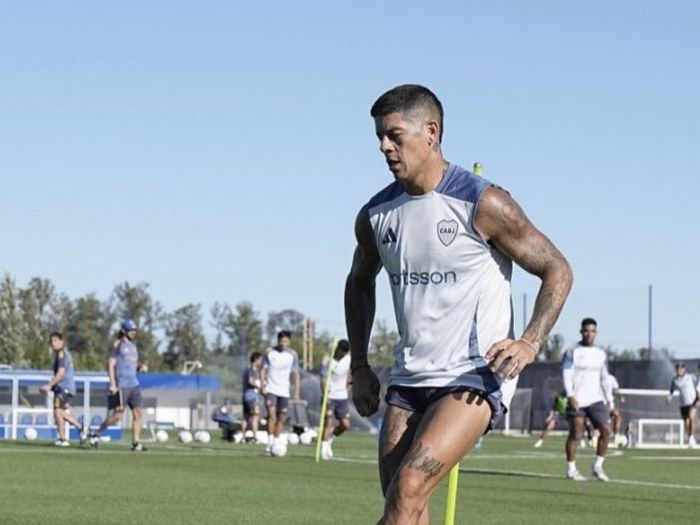 Rojo y Herrera entrenaron a la par del resto del plantel