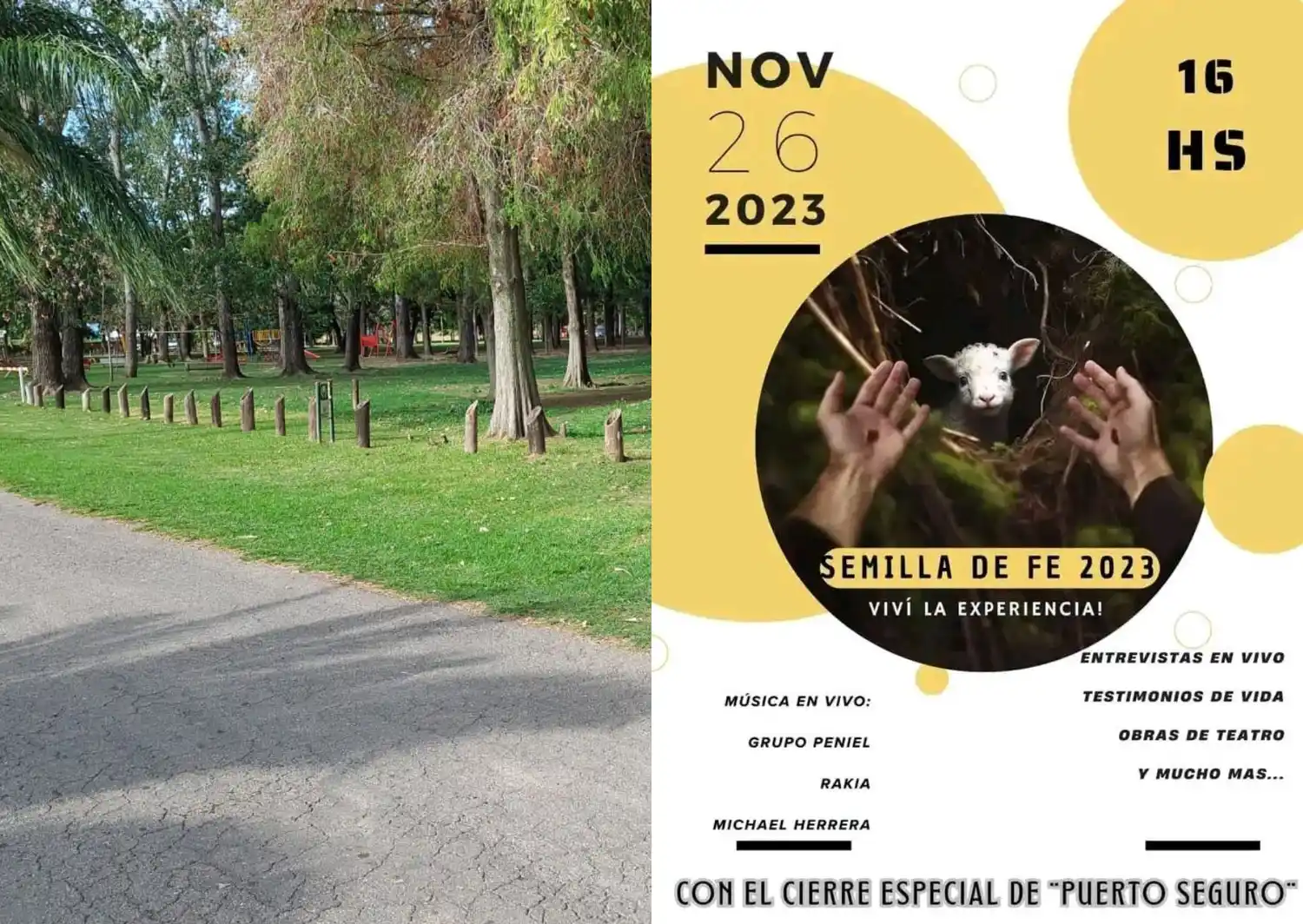 Semilla de Fe: encuentro cristiano con shows de Puerto Seguro y Kenny Dih, este domingo