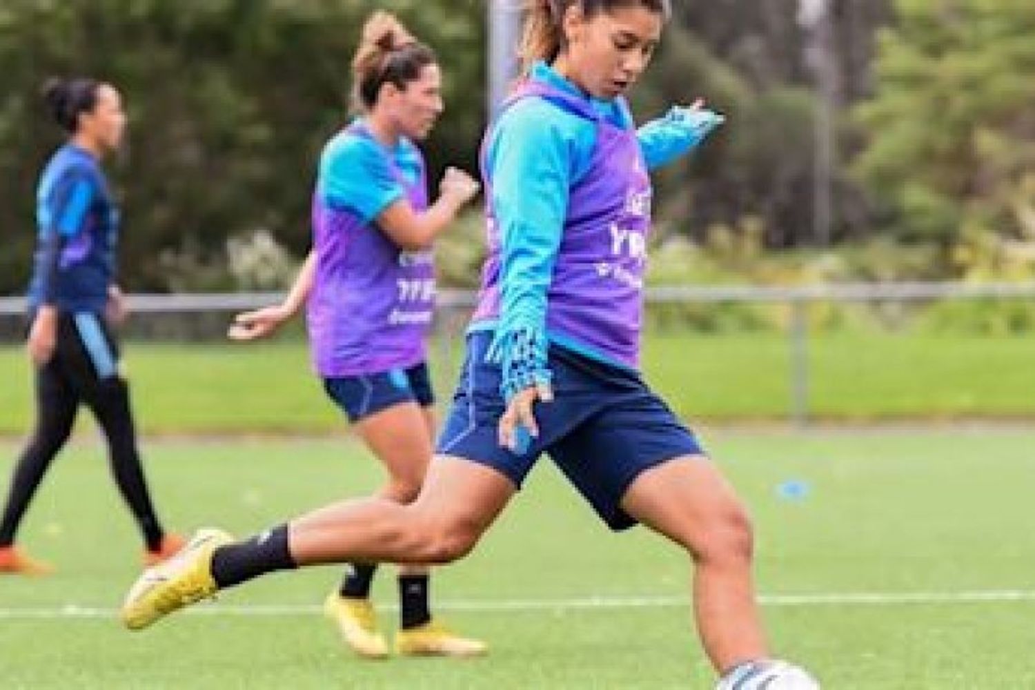 La Selección Argentina entrena en Nueva Zelanda de cara a la fecha FIFA