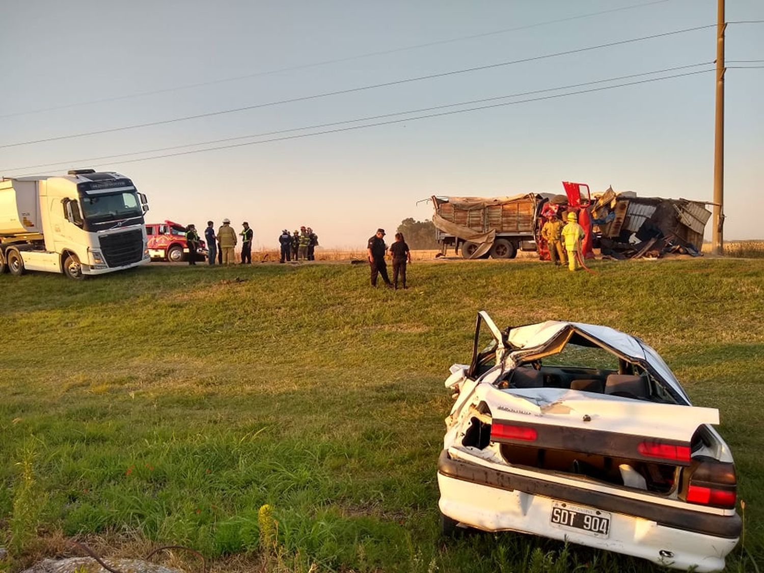 Accidente fatal en la Ruta Provincial 80