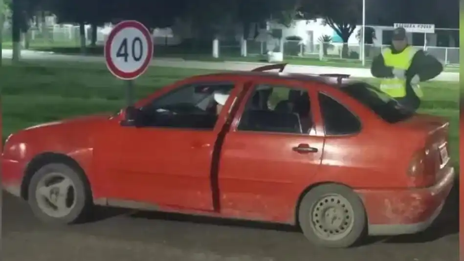 El operativo se produjo minutos antes de la medianoche del 14 de noviembre de 2023. Foto: Agencia