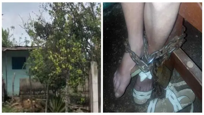 ABANDONADA por sus padres y maltratada por sus tíos: el infierno de la niña encadenada en Táchira