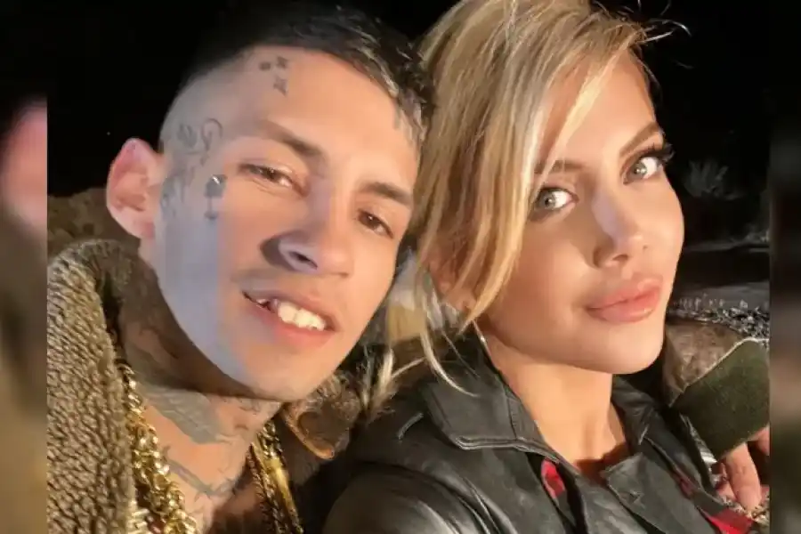 "Se ilusionó": L-Gante, enojado con Wanda Nara por la reconciliación con Mauro Icardi