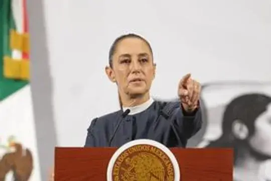 Sheinbaum rechazó la acusación de Milei sobre una campaña contra Argentina: “Es falso”