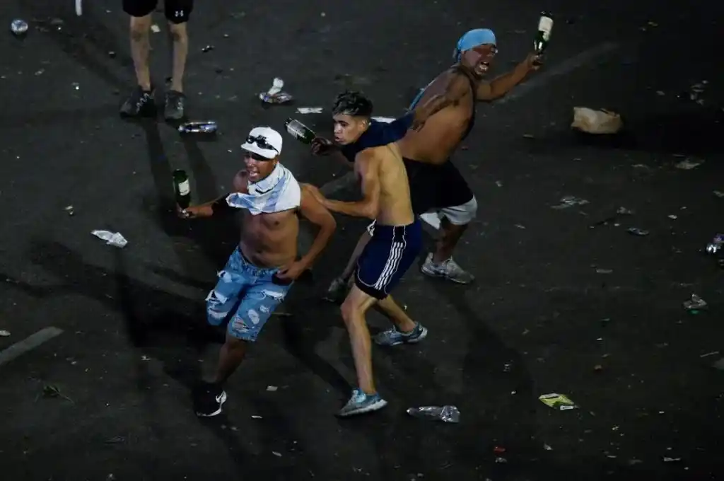 Incidentes en el Obelisco: fue condenado a un mes de prisión efectiva a uno de los detenidos