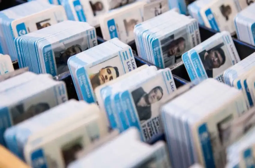 Desde principio de enero la impresión de las licencias de conducir se vio demorada por la falta de insumos correspondientes.
