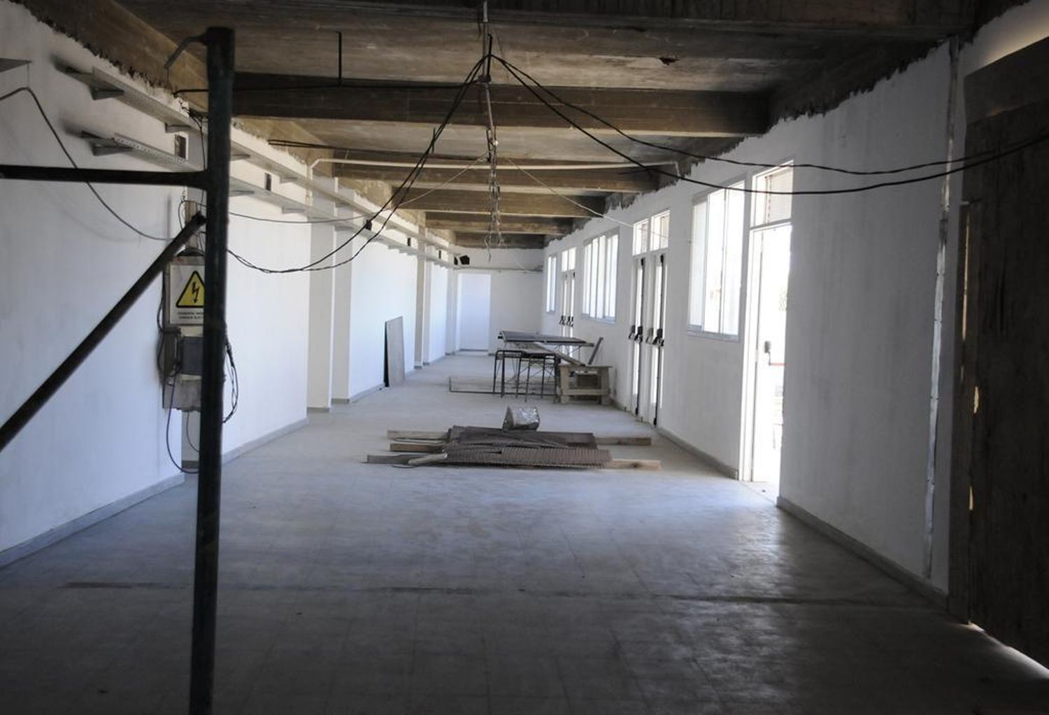 Provincia anunció que este jueves se reactivará la obra para culminar con Polivalente