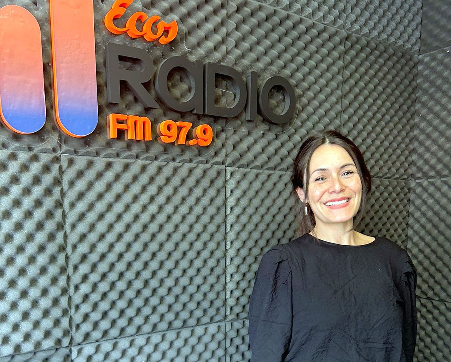 Paula Fernández. En Ecos Radio