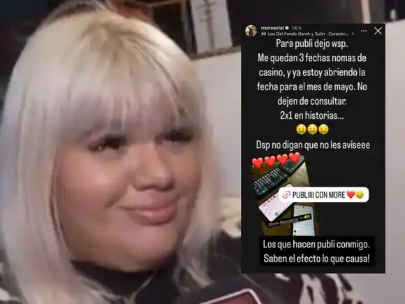 Morena Rial lanza nueva promoción publicitaria en redes