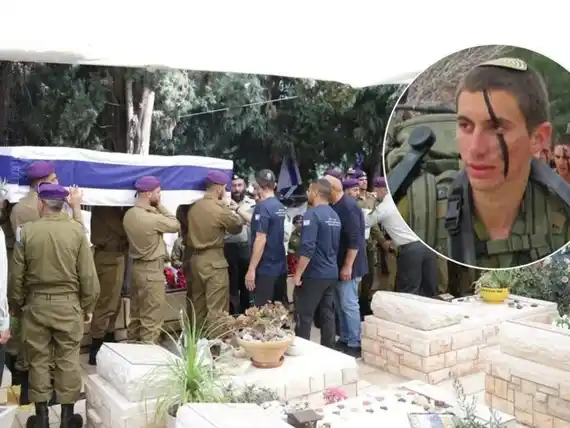 Una multitud despidió en Israel los restos del soldado Hadar Goldin, ultimado en Gaza
