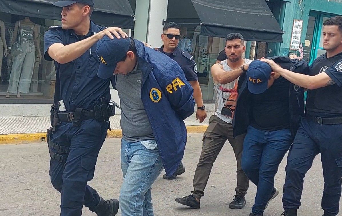 Los detenidos fueron puestos a disposición de la Justicia.