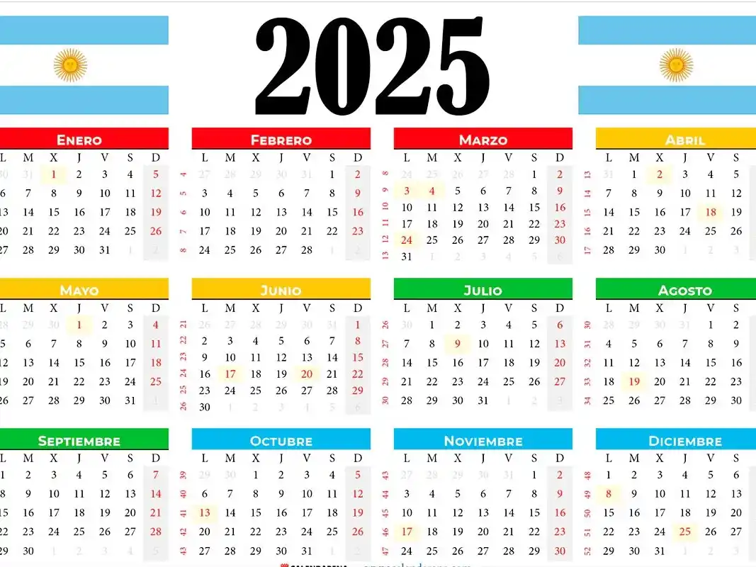 Cómo será la semana del feriado del 9 de julio y los fines de semana largos que restan de 2025