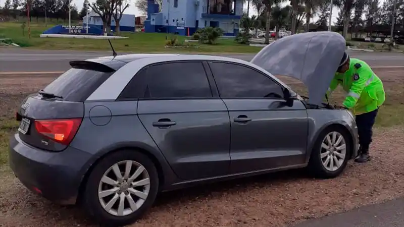 Intentó ingresar a Entre Ríos con auto de alta gama robado