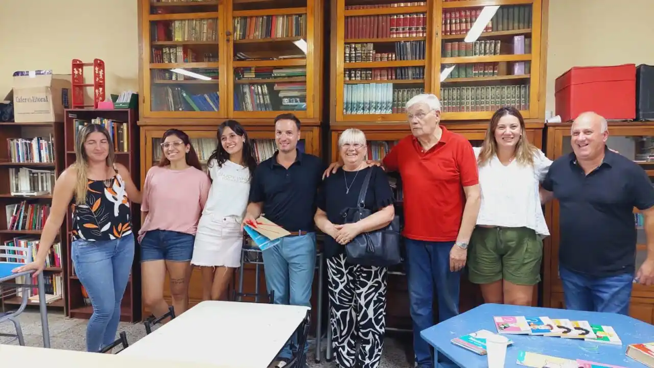 Enrico y Orciani recorrieron la localidad de Santa Isabel 