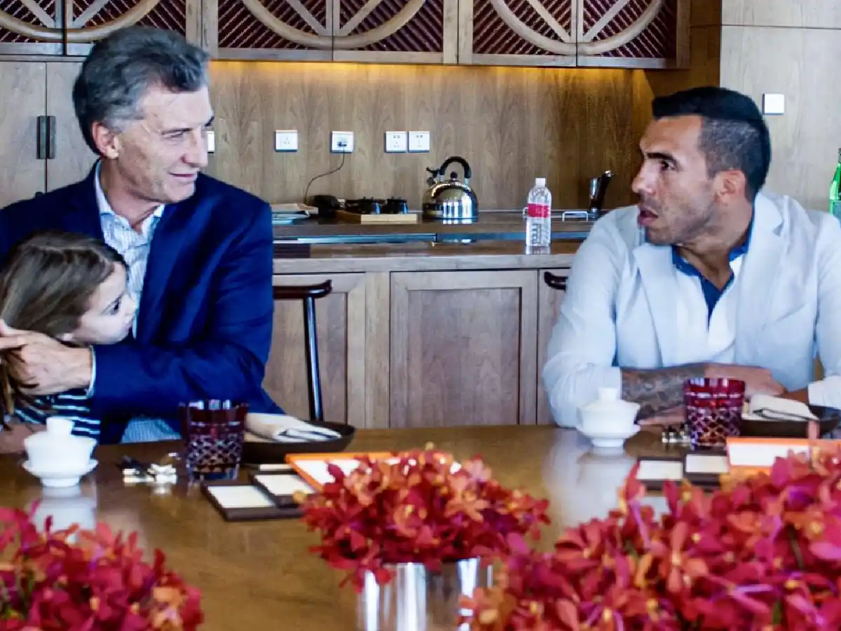 Tevez nota que hay "agresividad hacia Mauricio" Macri 