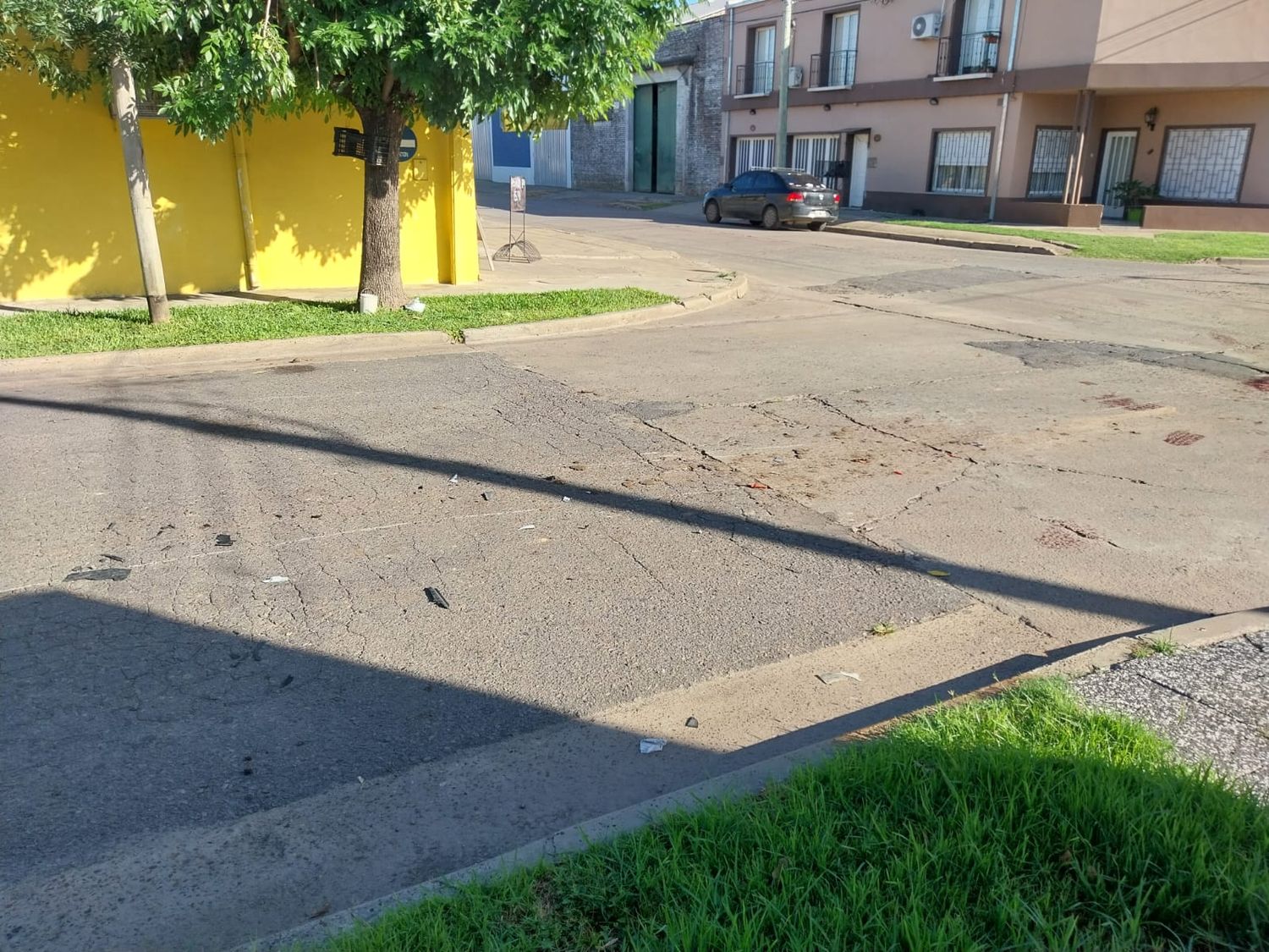 Lugar del accidente. Foto: La Opinión.