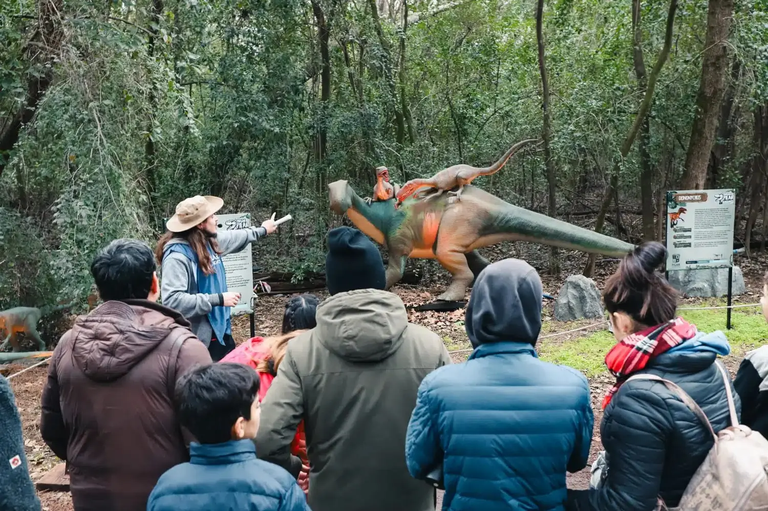 El Parque Jurásico de Pilar es la gran atracción de las Vacaciones de Invierno