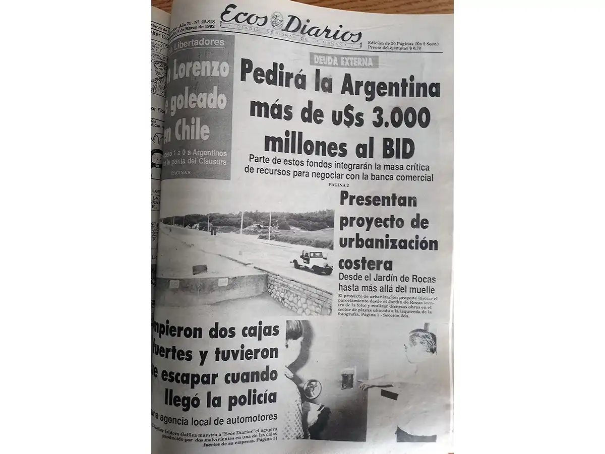 Sábado 14 de marzo de 1992