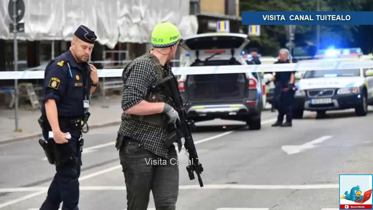 Un hombre armado abrió fuego contra una multitud en Malmo, Suecia