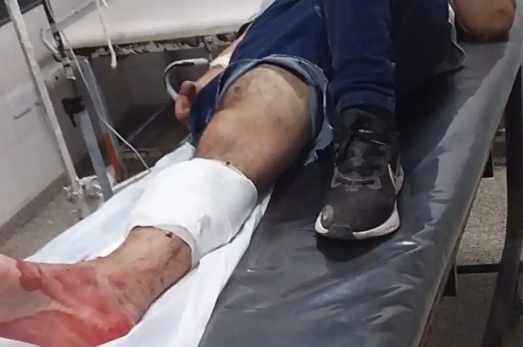 El joven fue atendido en el hospital Iturraspe