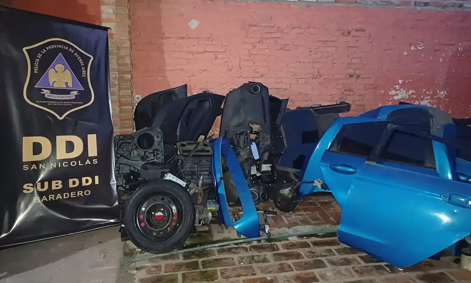 fiesta robado desarmado ddi