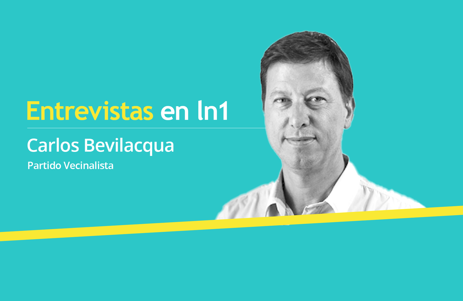 Bevilacqua: “Me resigno a decir que no se puede superar la grieta”, afirmó el propulsor del partido vecinalista bonaerense