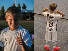 Galarza: Samuel Blanco de 7 años jugará en el Real Madrid