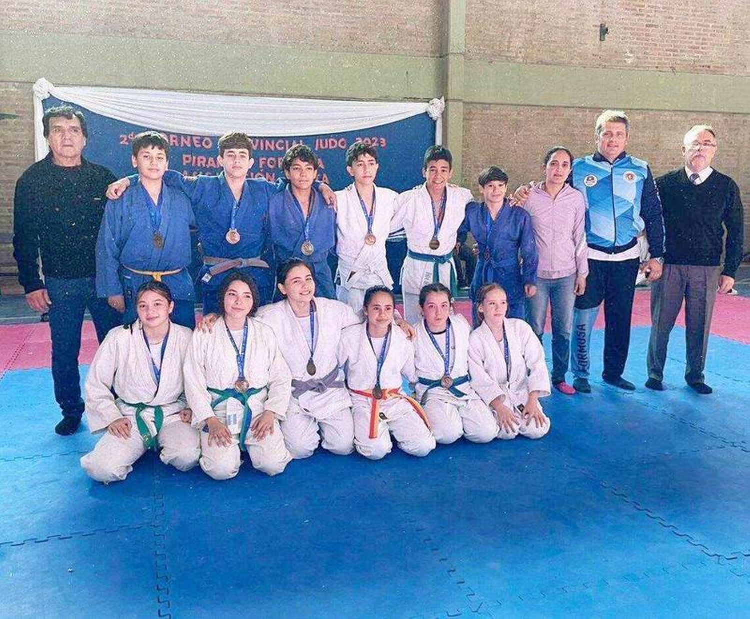 En Pirané el judo armó equipo