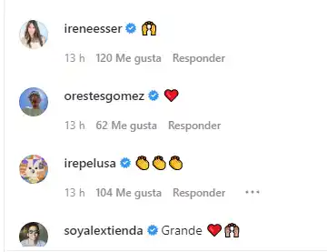 Algunos colegas apoyaron a Danny Ocean. Foto Instagram