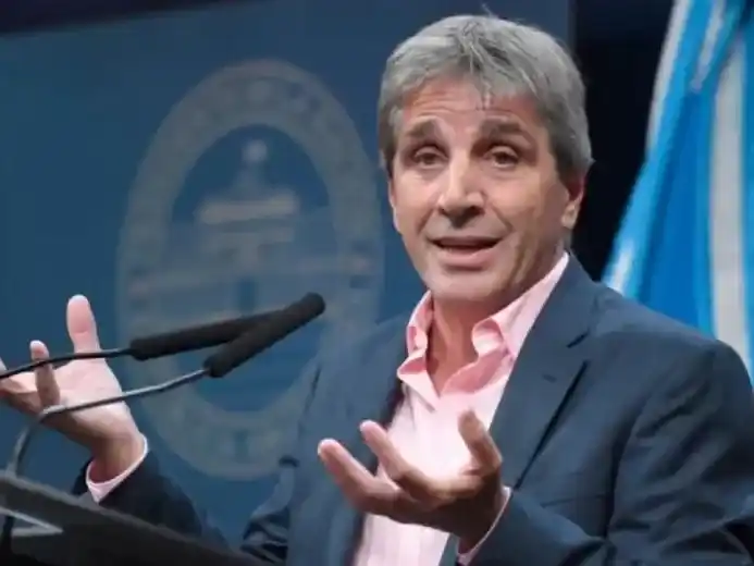 Luis Caputo, ministro de Economía.