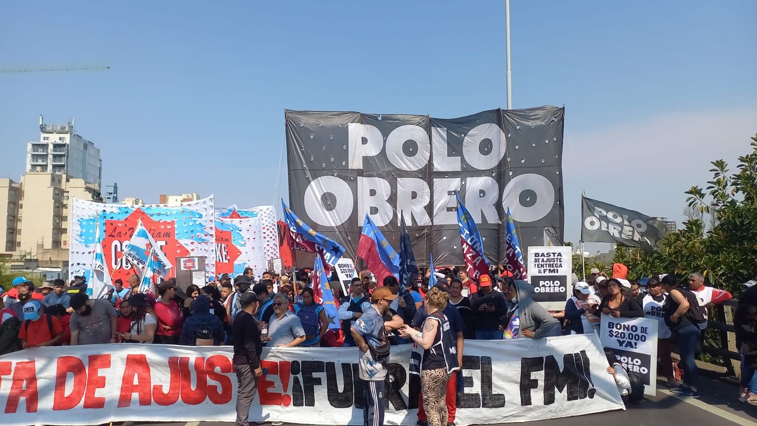 Piqueteros vuelven a la carga esta semana con cortes y acampes en todo el país